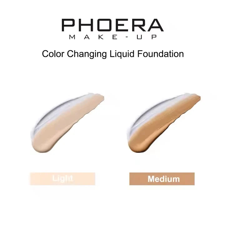 Phoera Color Changing Liquid Foundation