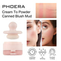 Phoera Cream To Powder Canned Blush Mud