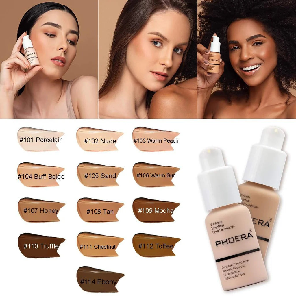 Phoera Matte Liquid Foundation