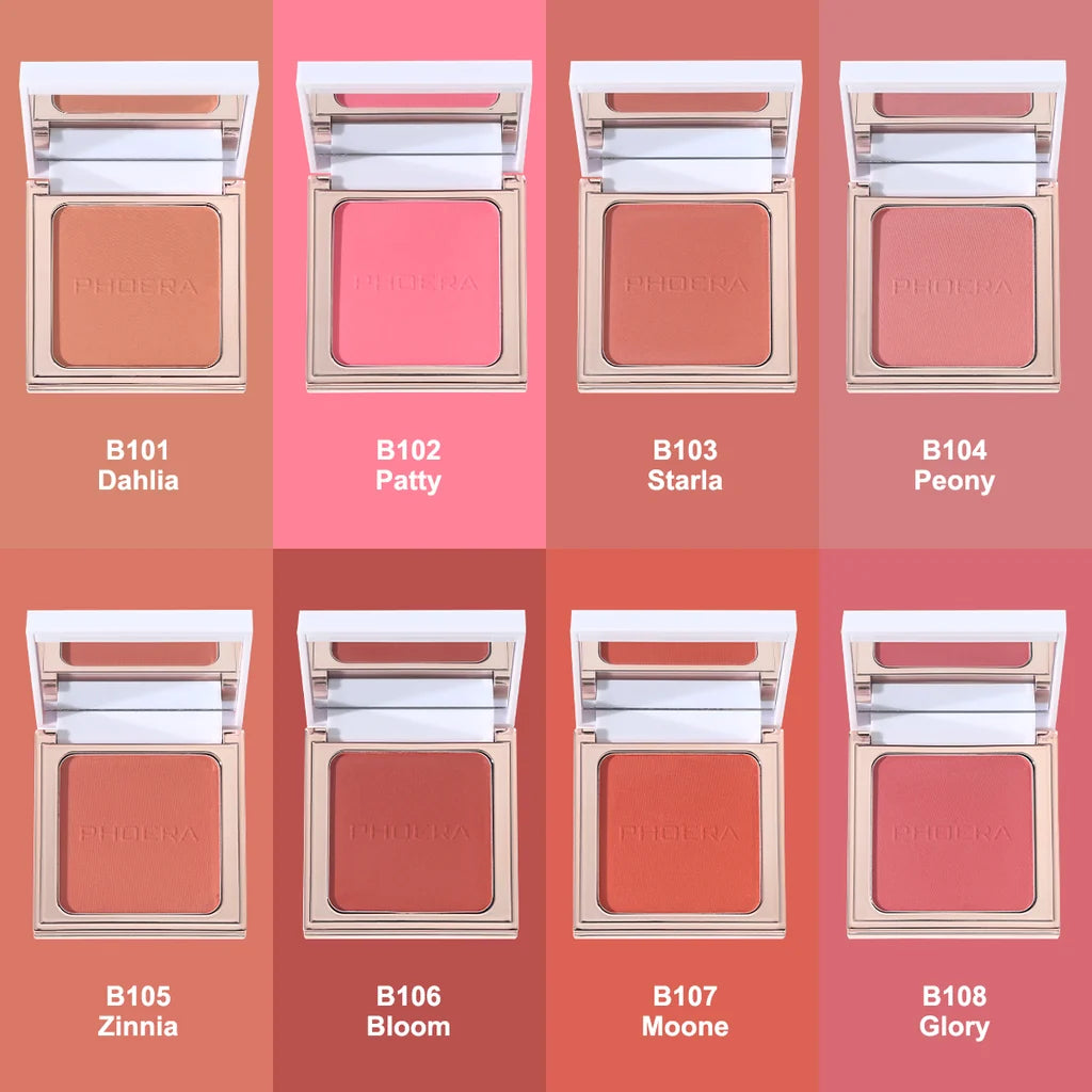Phoera Radiant Matte Powder Blush