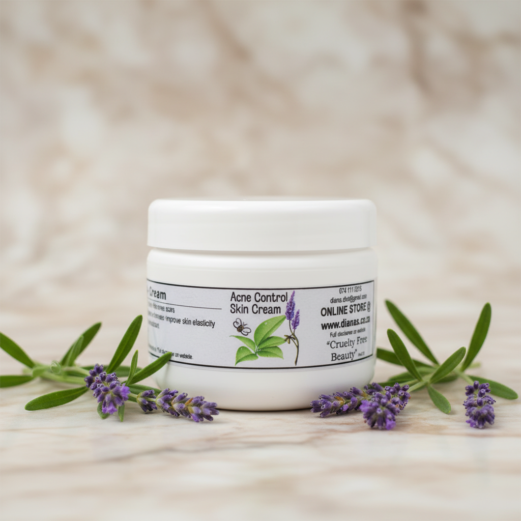 Acne Control Skin Cream with Lavender