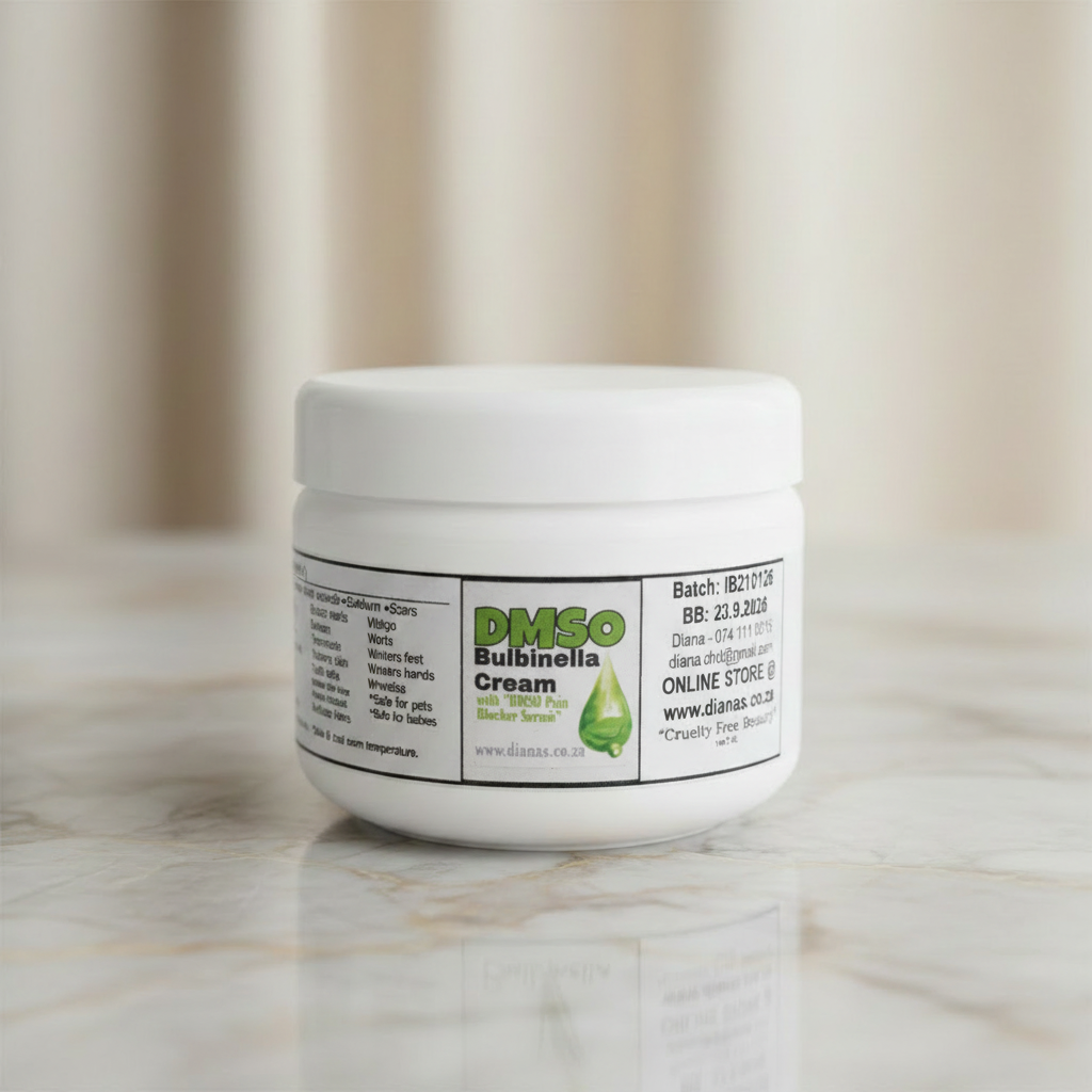 DMSO Bulbinella Cream Matching Background